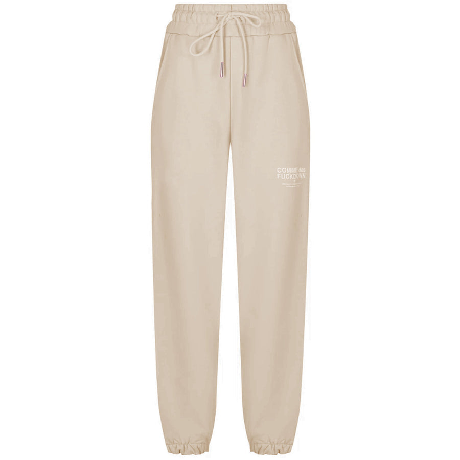 Comme des Fuckdown Beige Sweatpants