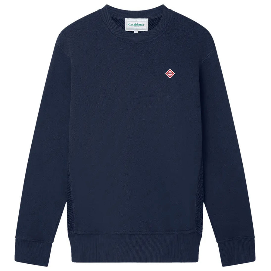 casablanca - lounge crew logo sweatshirt