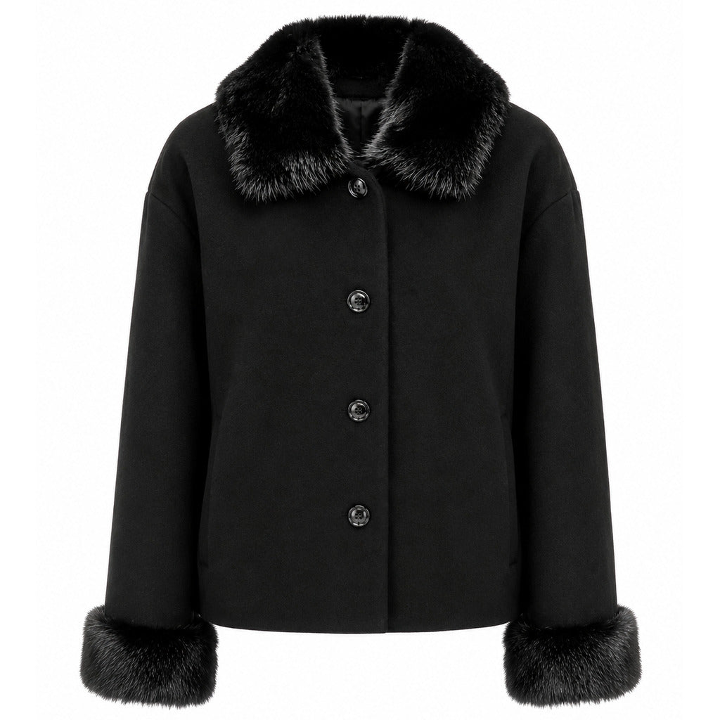 Loro Piana Capolavoro Short Coat in Blue