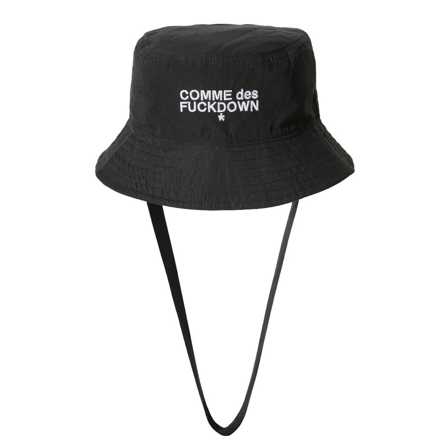 Comme des Fuckdown CDF A591 black cap, main product view