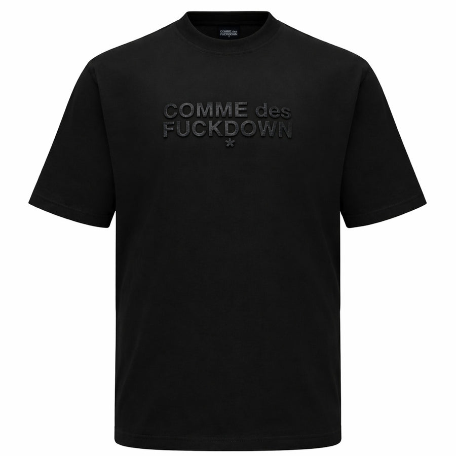 Comme Des Fuckdown Black T-Shirt