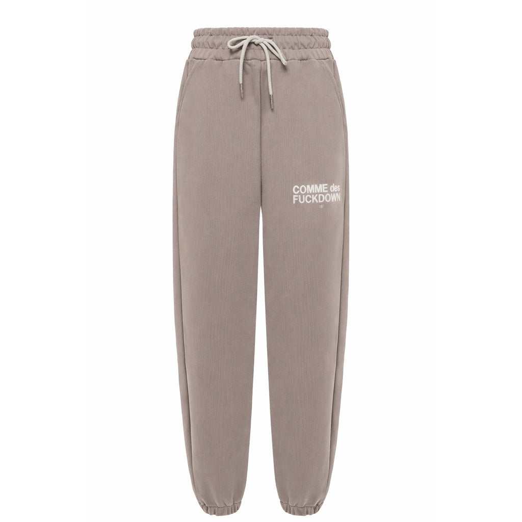 Comme Des Fuckdown Embroidered-Logo Sweatpants