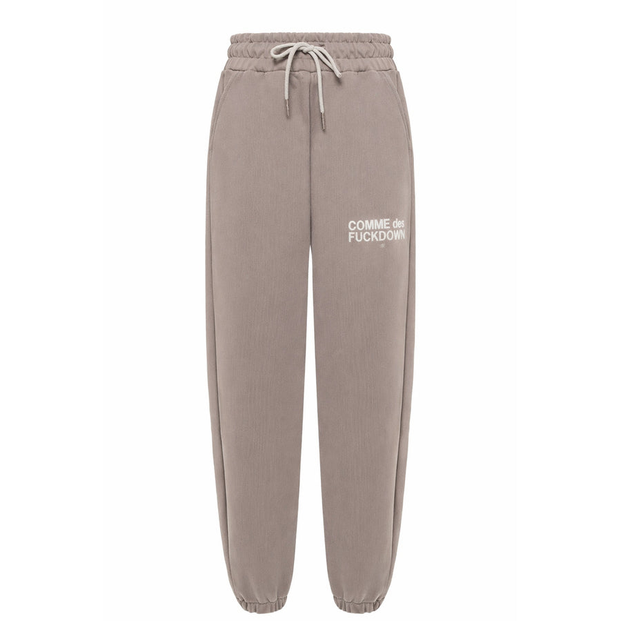 Comme Des Fuckdown Embroidered-Logo Sweatpants