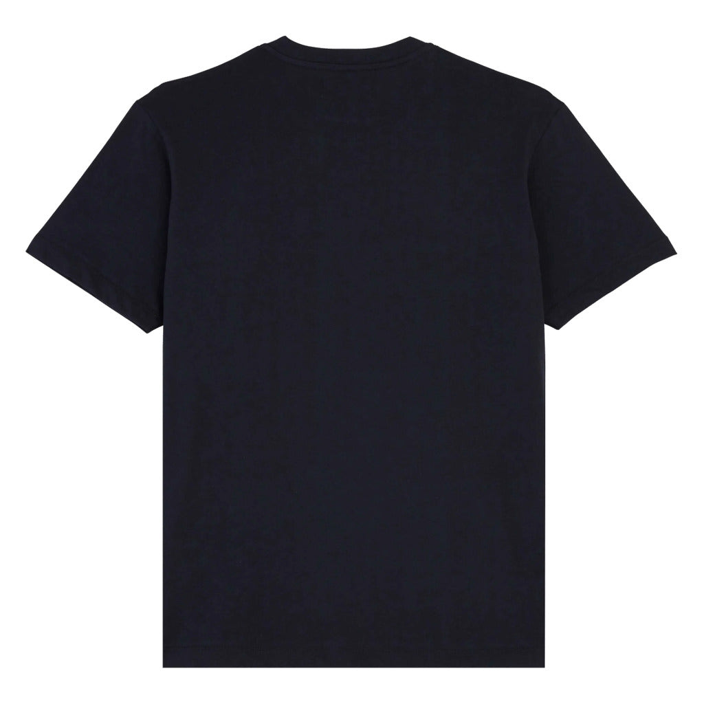 Vilebrequin – navy Surf's Up graphic T-shirt – flat back view