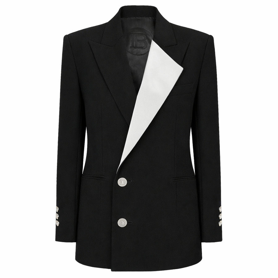 balmain - blazer autres nera