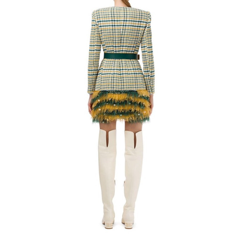 Elisabetta Franchi green dress, additional view