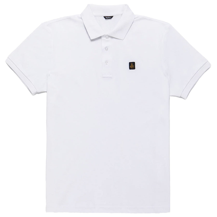 Refrigiwear Kurt polo in white, main product packshot