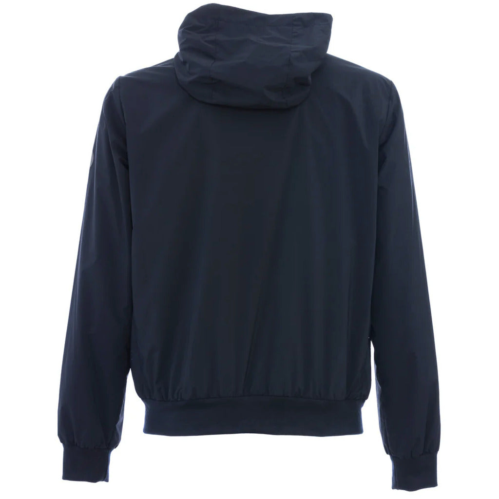 People Of Shibuya – Kaoru Jacket in Blue – plain back view with hood