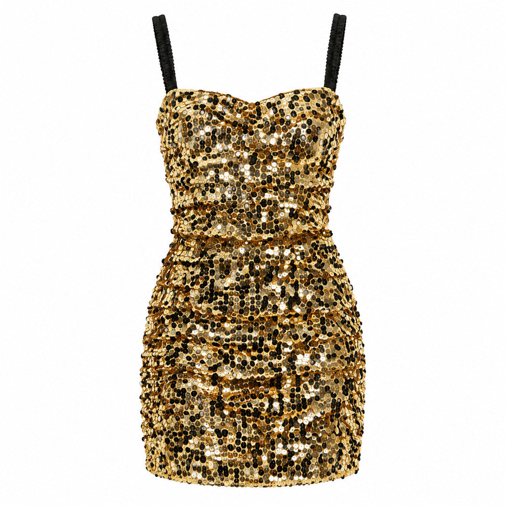 dolce & gabbana - Abito con paiettes
