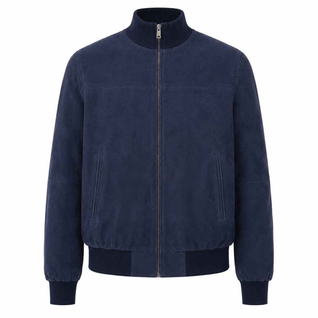 emilio romanelli - bomber reversibile marrone