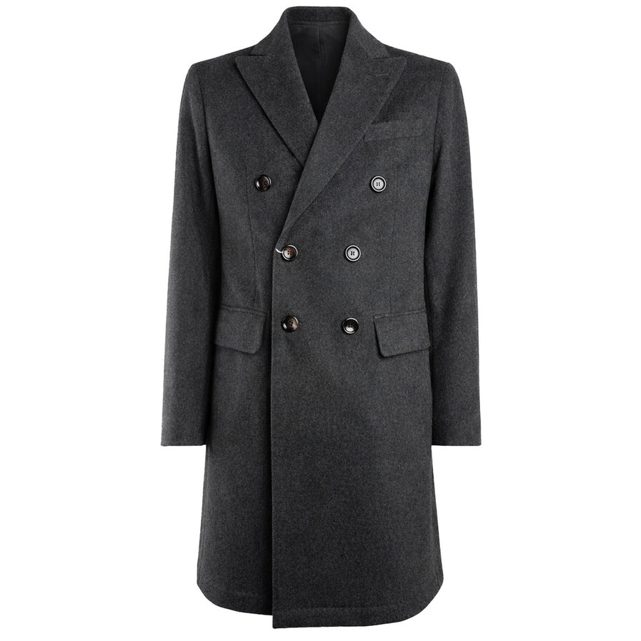 Loro Piana Tessuto Double-Breasted Cashmere Coat
