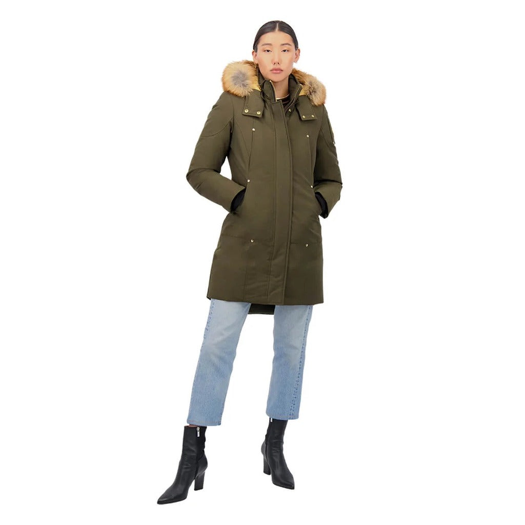 Moose Knuckles Grand Metis camouflage parka, further view
