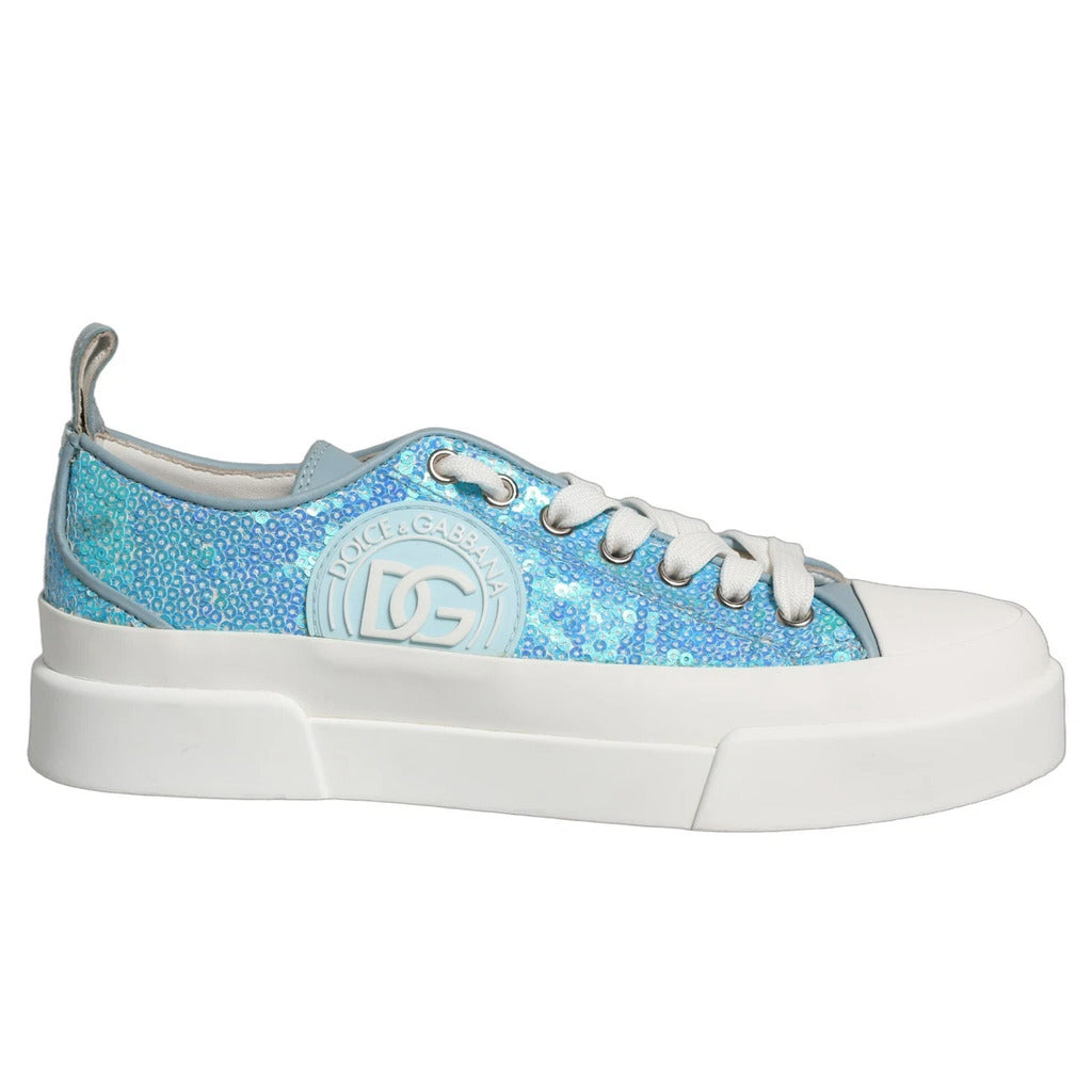 dolce & gabbana - sneaker bassa paillettes