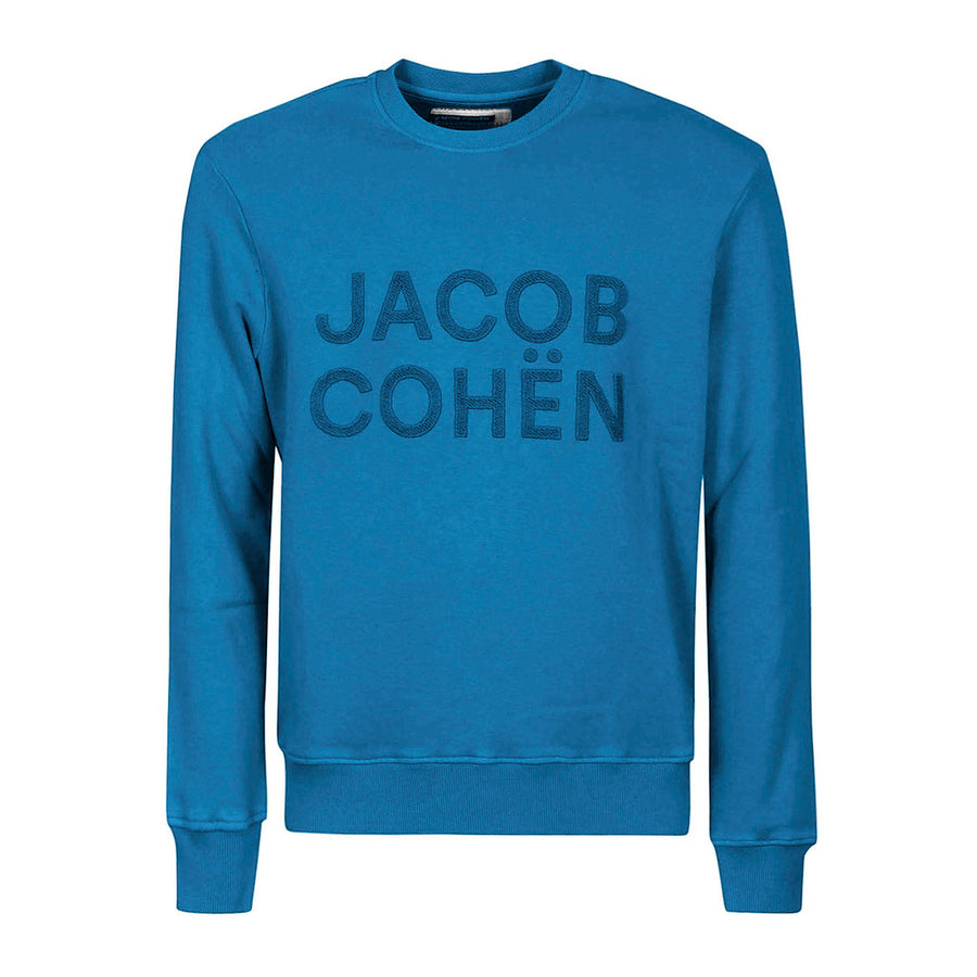 Jacob Cohen U600601_M4370-Y13 blue sweatshirt, main packshot