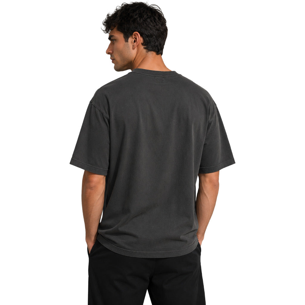 Dolce & Gabbana – Classic Edition black cotton T-shirt – rear view showing plain back