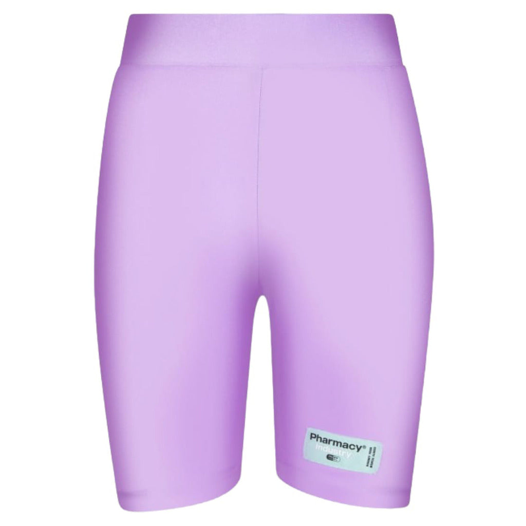 Pharmacy Industry – Lycra Leggings – purple front view with label