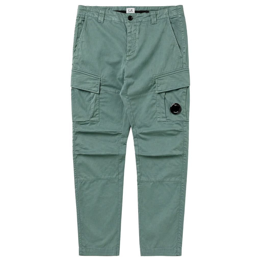 C.P. Company Cargo Trousers in Green Cotton