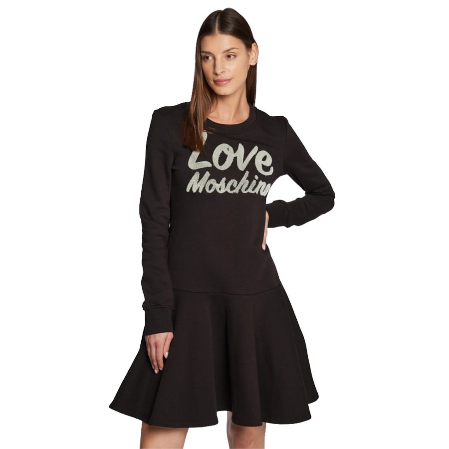 Love Moschino black dress, main product view