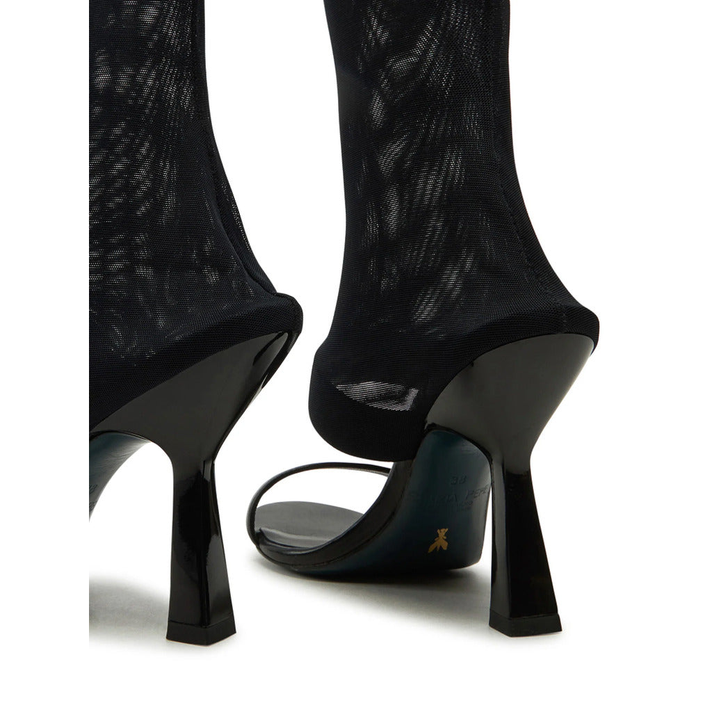 Patrizia Pepe Ankle Boots in Black Calfskin