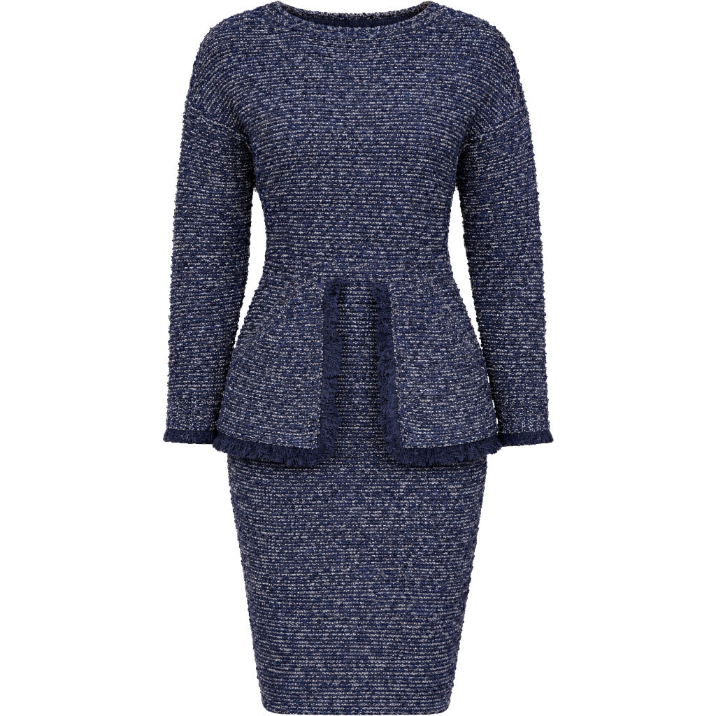 Elisabetta Franchi Dress in Smoky Blue