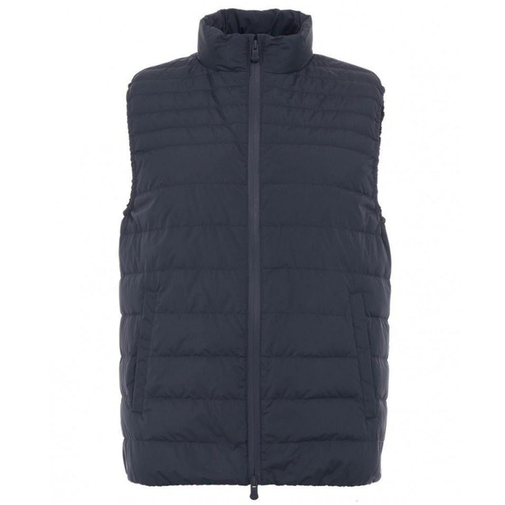 People of Shibuya blue sleeveless vest, main product view