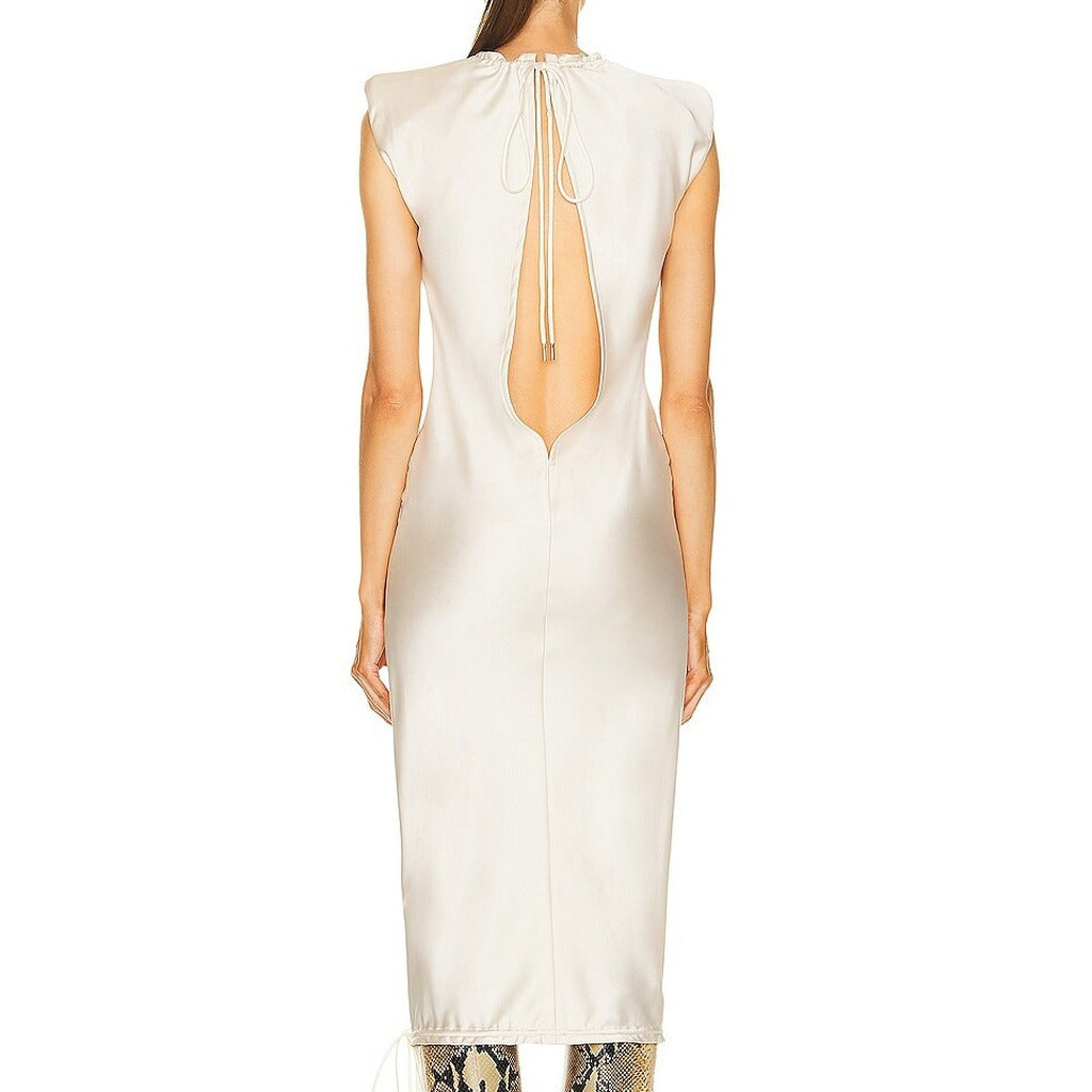 The Attico Milk-Coloured Dress