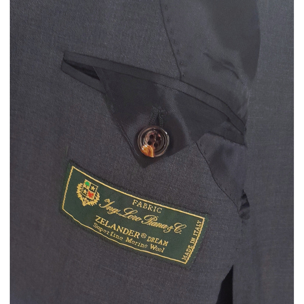 Loro Piana Virgin Wool Suit in Navy Blue