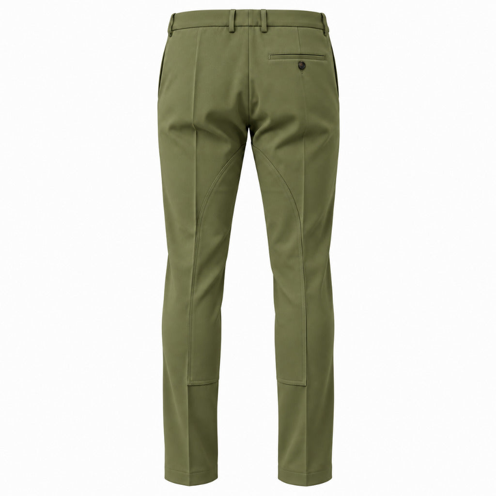 hogan - pantalone lana verde