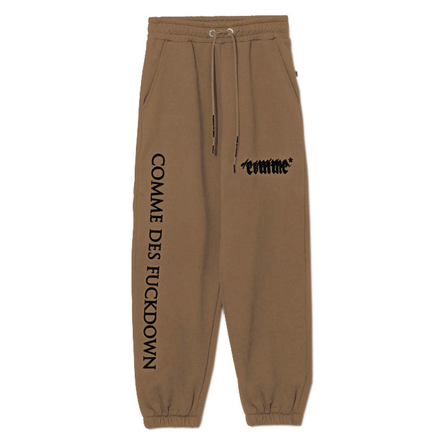 Comme des Fuckdown CDFD1586 brown trousers, main product view