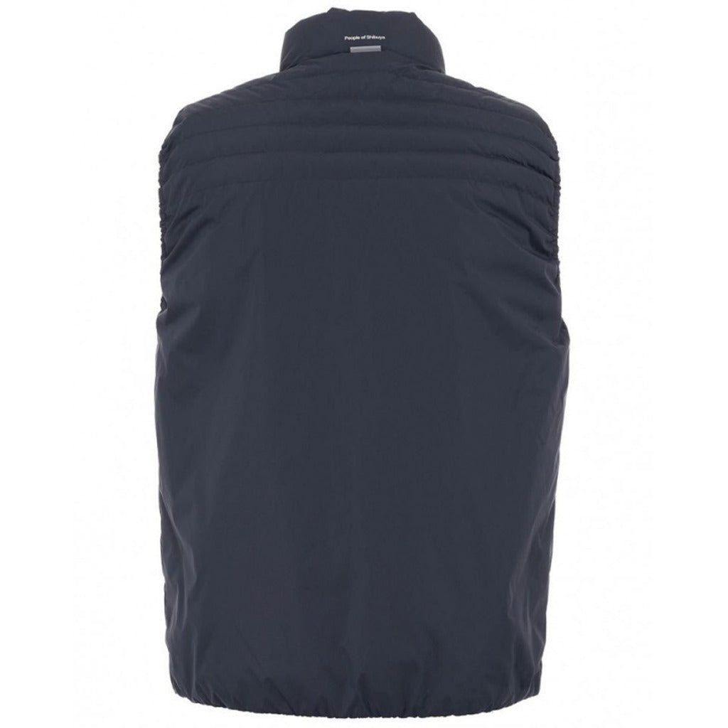 People of Shibuya blue sleeveless vest, alternate view