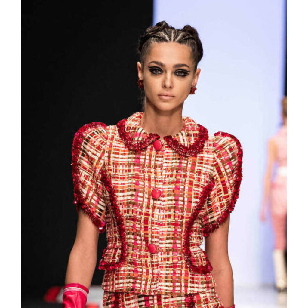 Elisabetta Franchi pink formal jacket, main product view