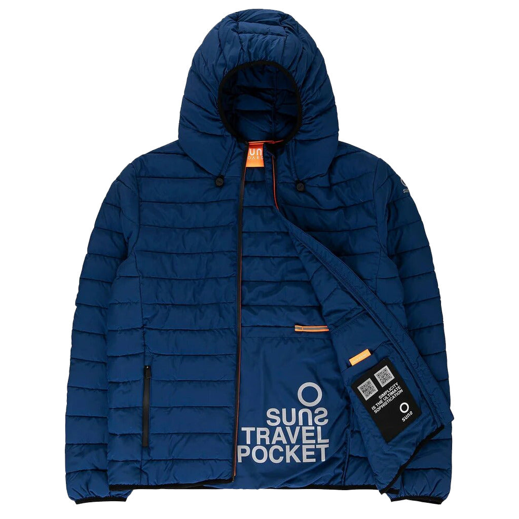 Suns Bape Travel Jacket in Blue