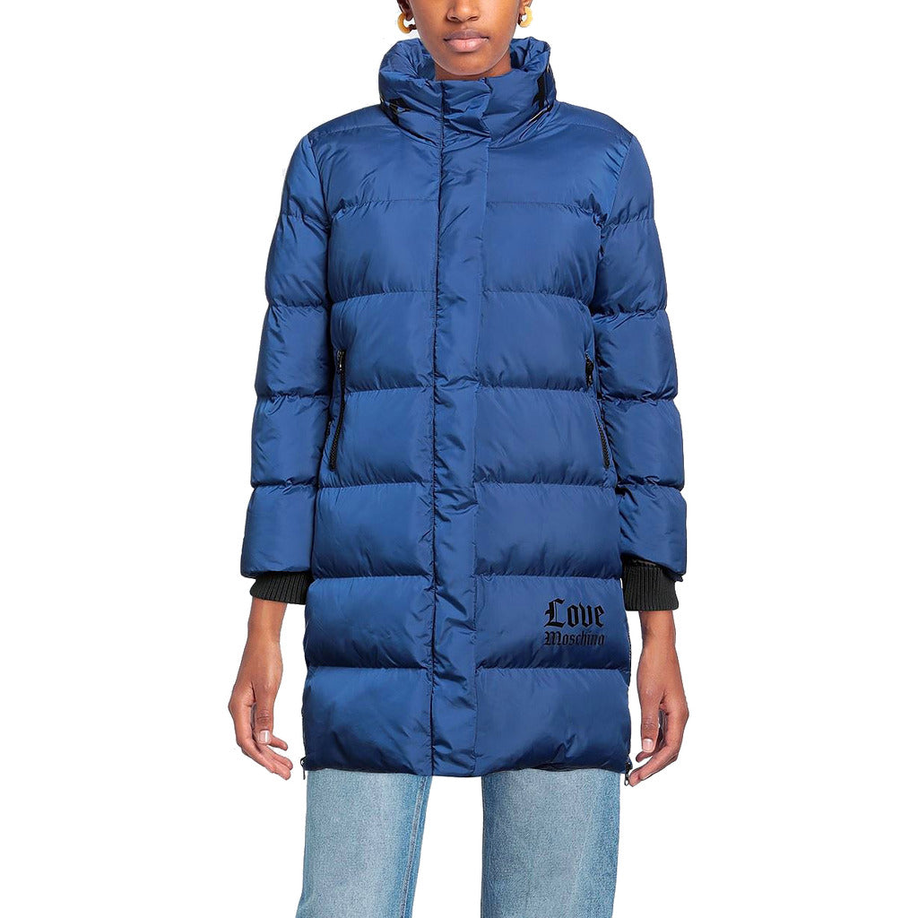 Love Moschino blue jacket, main product view