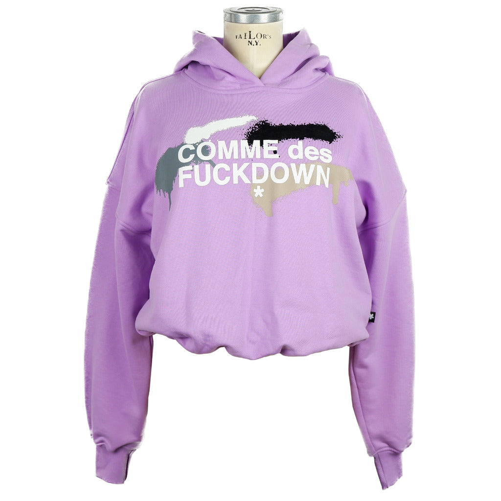 Comme des Fuckdown lilac sweatshirt, main product view