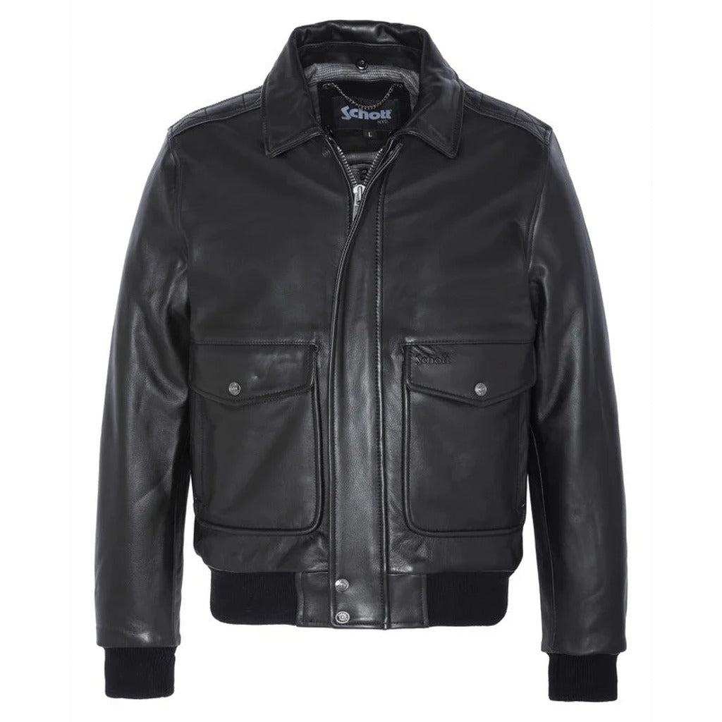 schott nyc - VINTAGE FLIGHT JACKET black