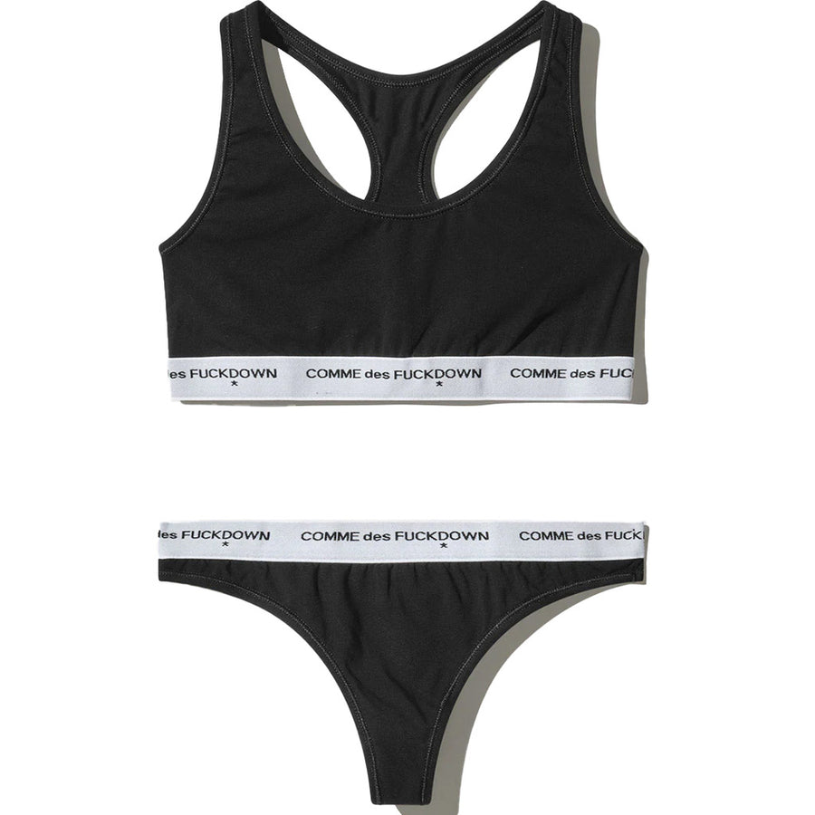 Comme Des Fuckdown Top and Briefs Set