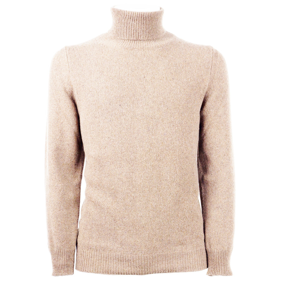 Emilio Romanelli cashmere turtleneck sweater, main packshot