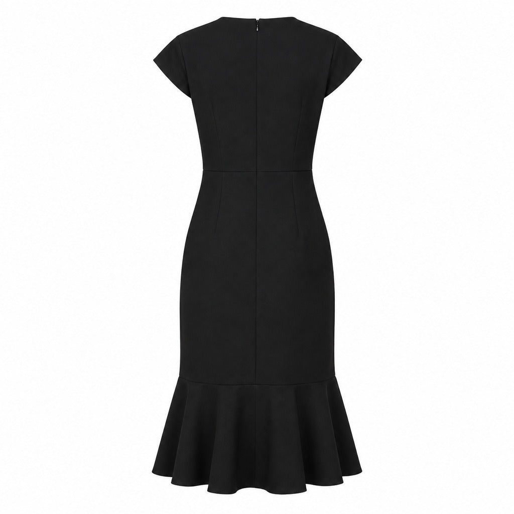 dolce & gabbana - abito lungo smanicato