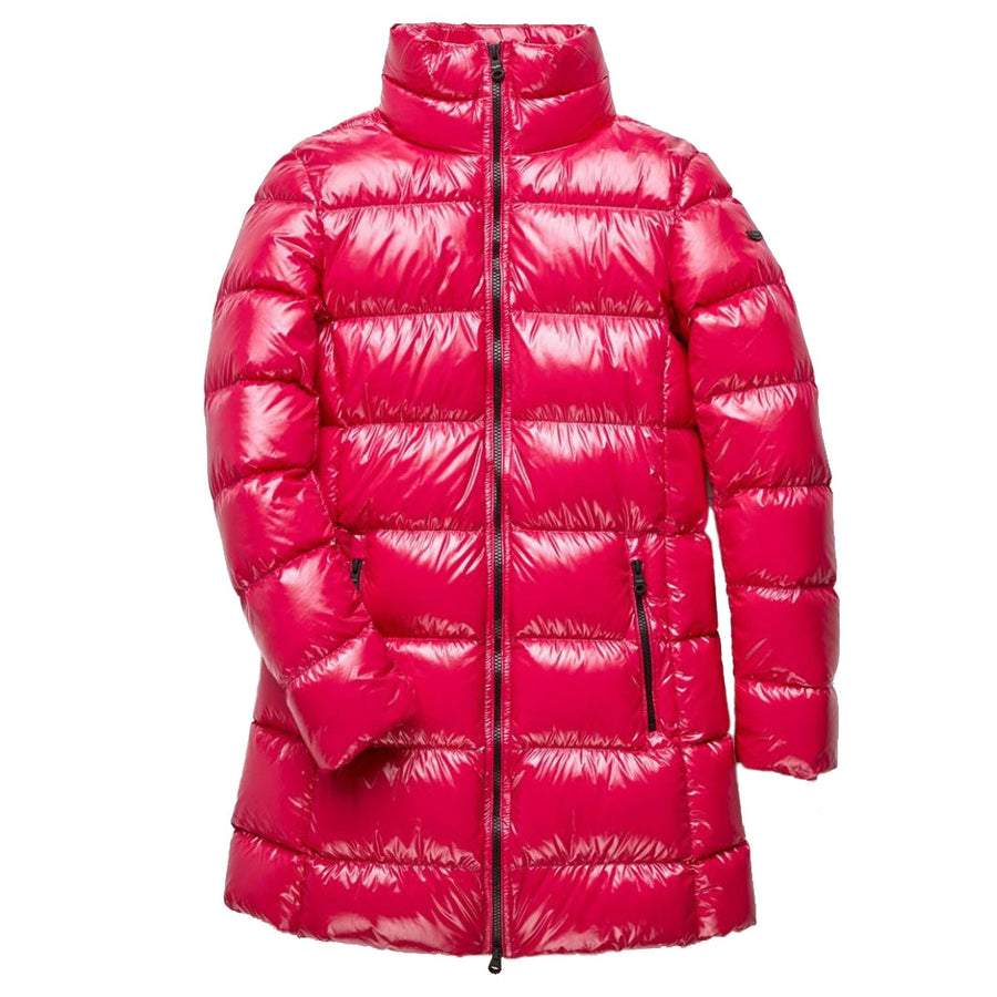 Refrigiwear Long Ellis jacket in fuchsia, main packshot