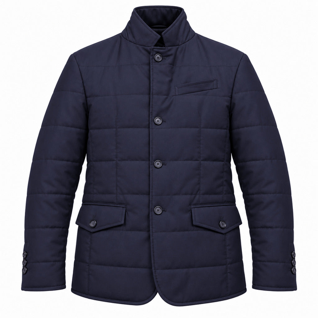 loro piana tessuto - giubbotto green storm system