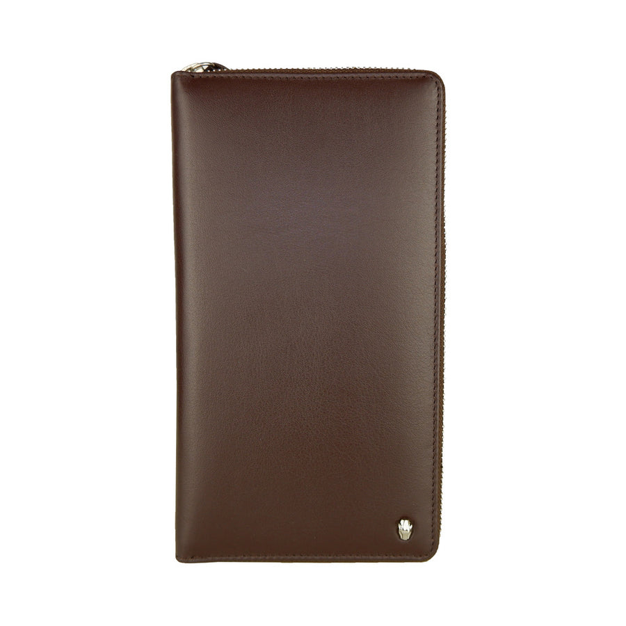 Cavalli Class brown wallet, main product packshot