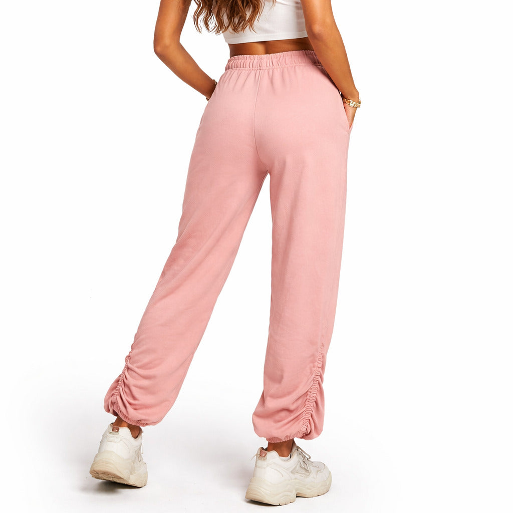 COMME des FUCKDOWN Fleece Trousers in Pink