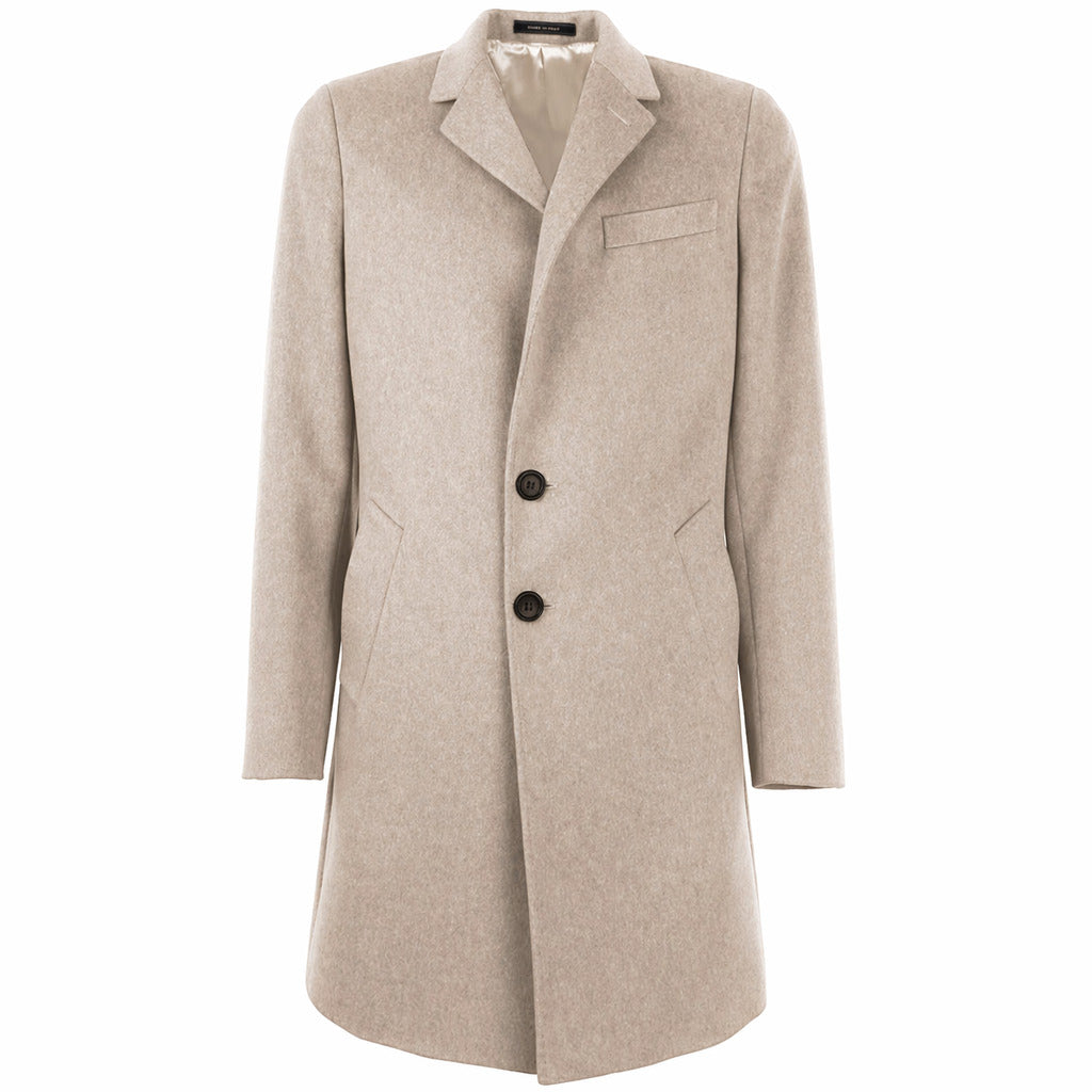 Loro Piana Tessuto – Capolavoro Coat – beige front view
