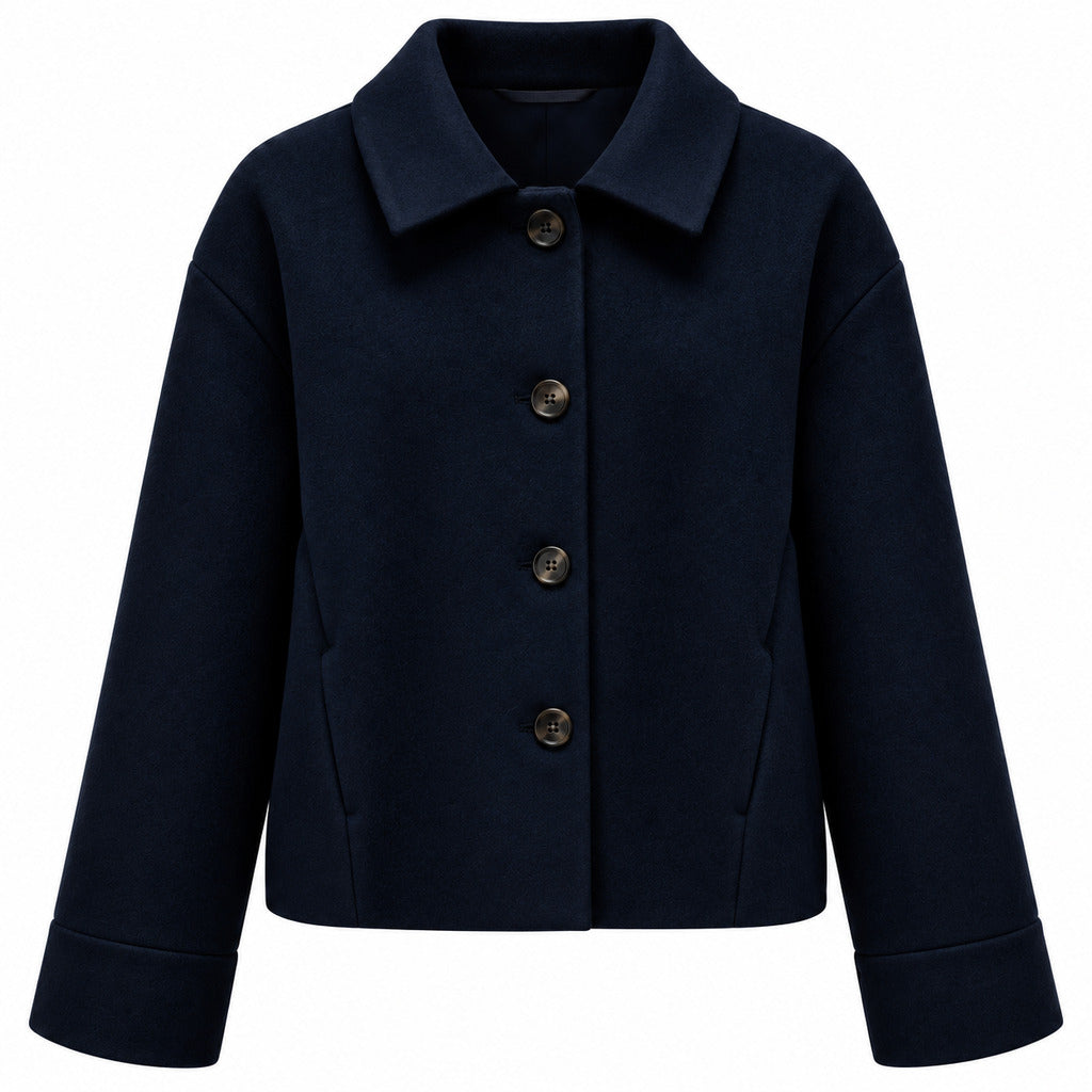 loro piana tessuto - cappotto corto
