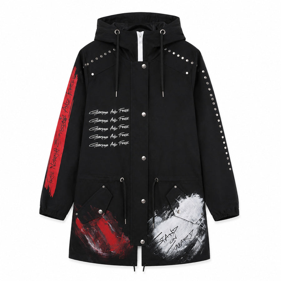 Moose Knuckles Patriot Love Black Jacket