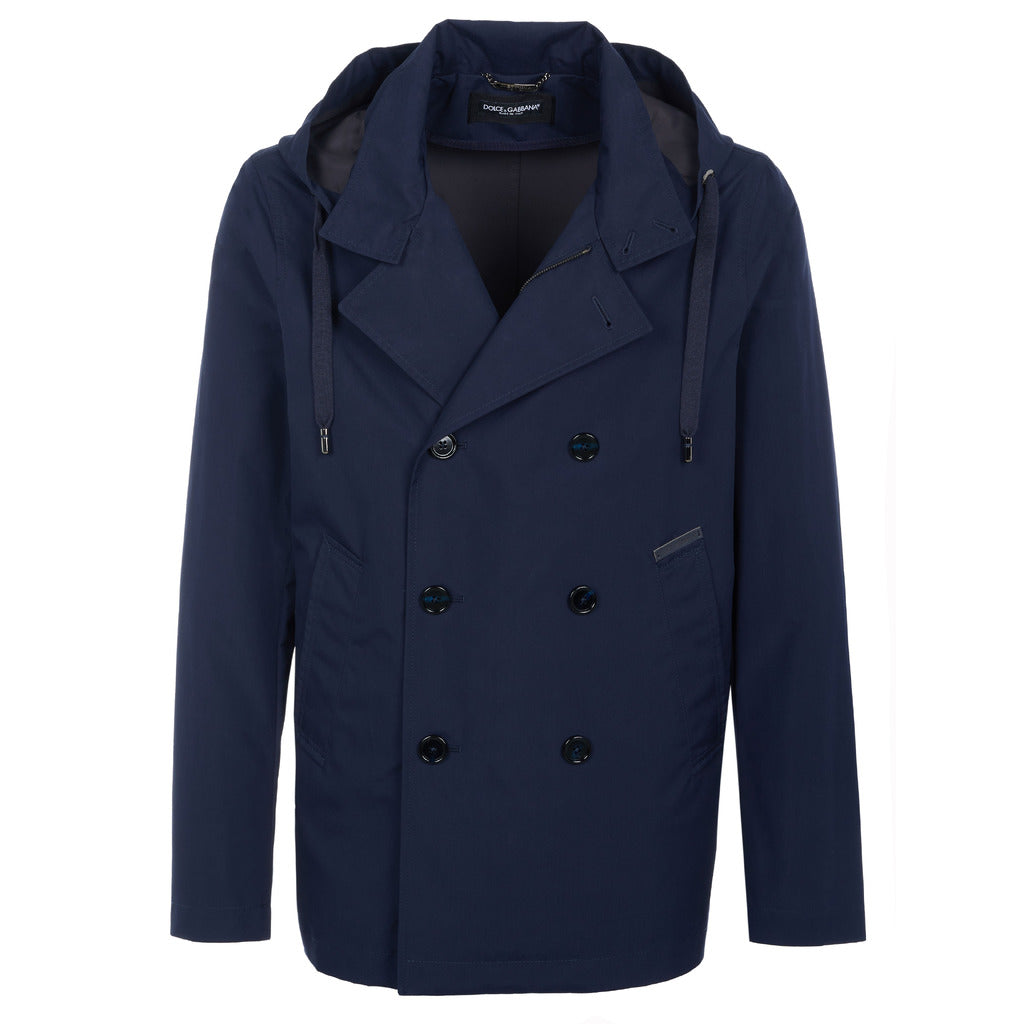 dolce & gabbana - giubbotto double face navy