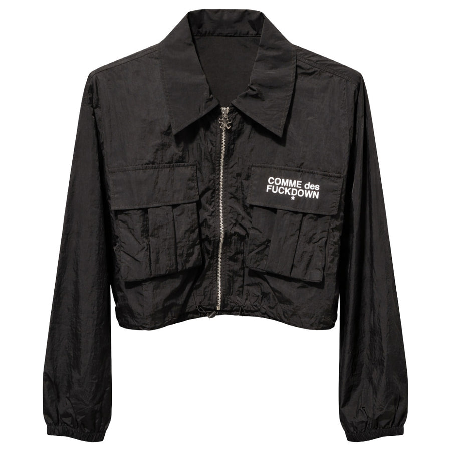 COMME des FUCKDOWN Bomber Jacket in Black