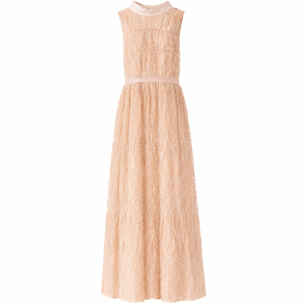Elisabetta Franchi Lace Dress in Pink
