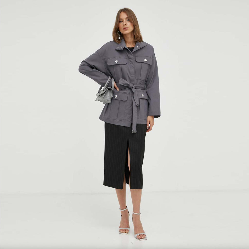 Patrizia Pepe Belted Trench Coat