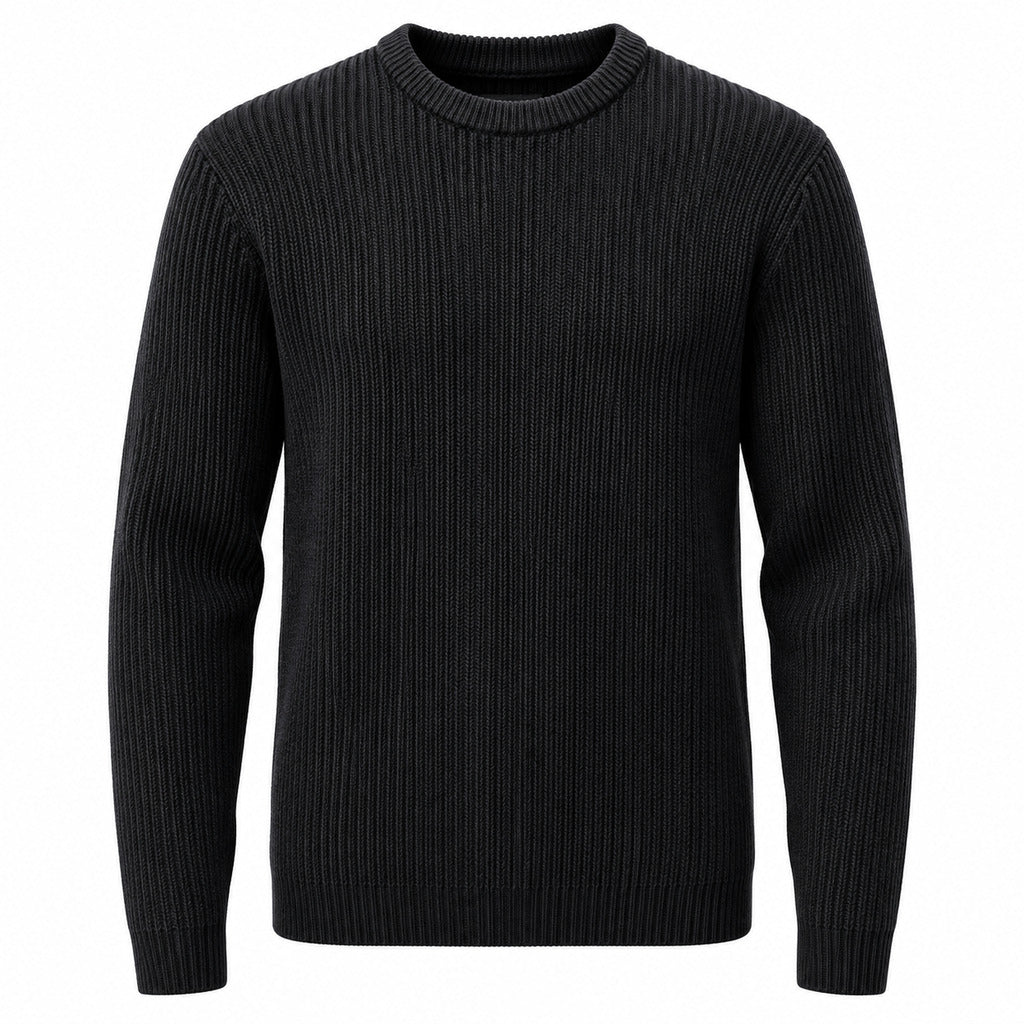 dolce & gabbana - maglione a coste blu